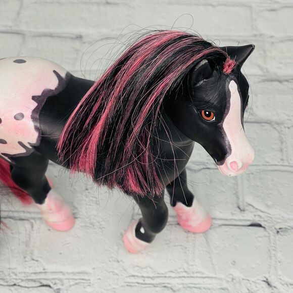Breyer Other - Breyer Black & Pink Appaloosa Jasmine the Horse Color Changing Bath Toy 8"